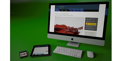 Serendipity Studios Website - Touch enabled and device independent website for smartphones, tablets and desktops