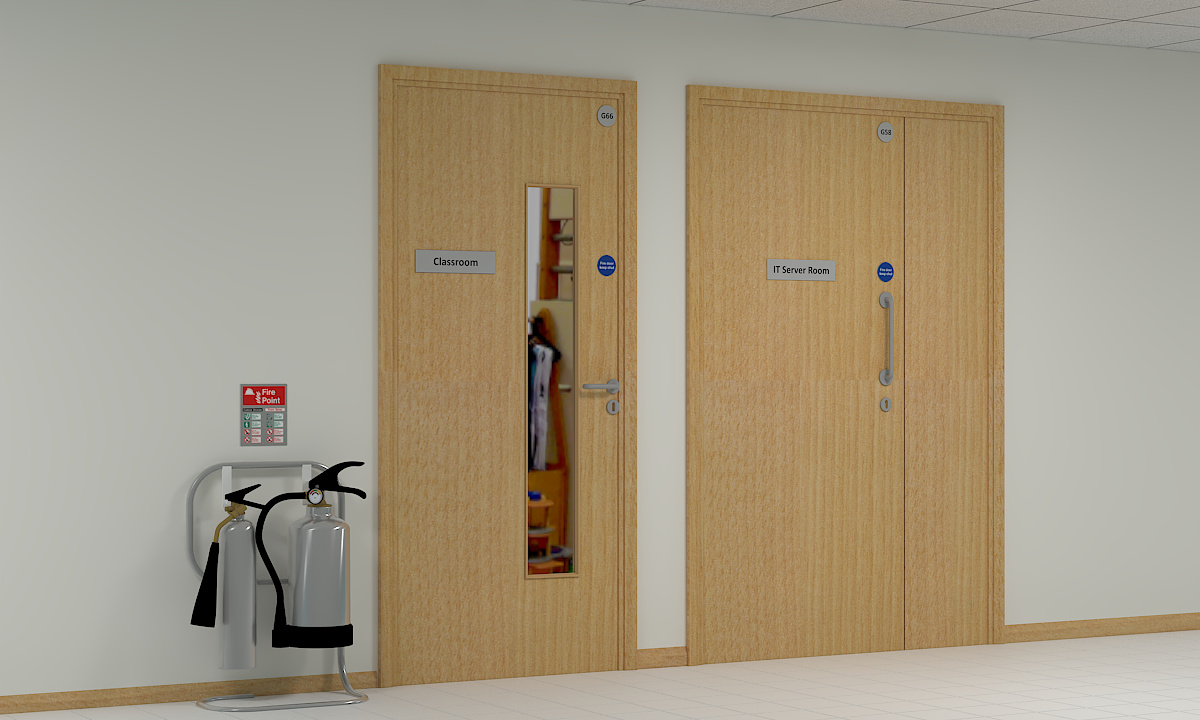 Lime Tree School Signage - Internal door signs and fire notices