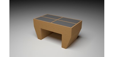Sarah Lucas Furniture - G - Narrow Low Table Alternative Style