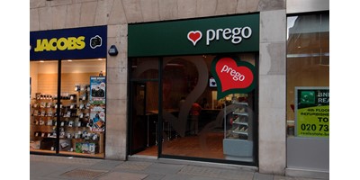 Prego - Cannon Street Store - Store opening day - exterior
