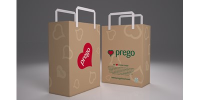 Prego packaging - Carrier bags