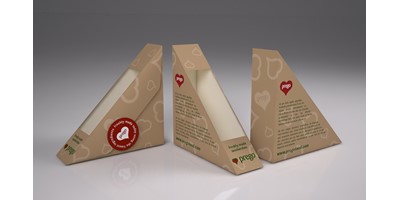 Prego packaging - Slim sandwich boxes