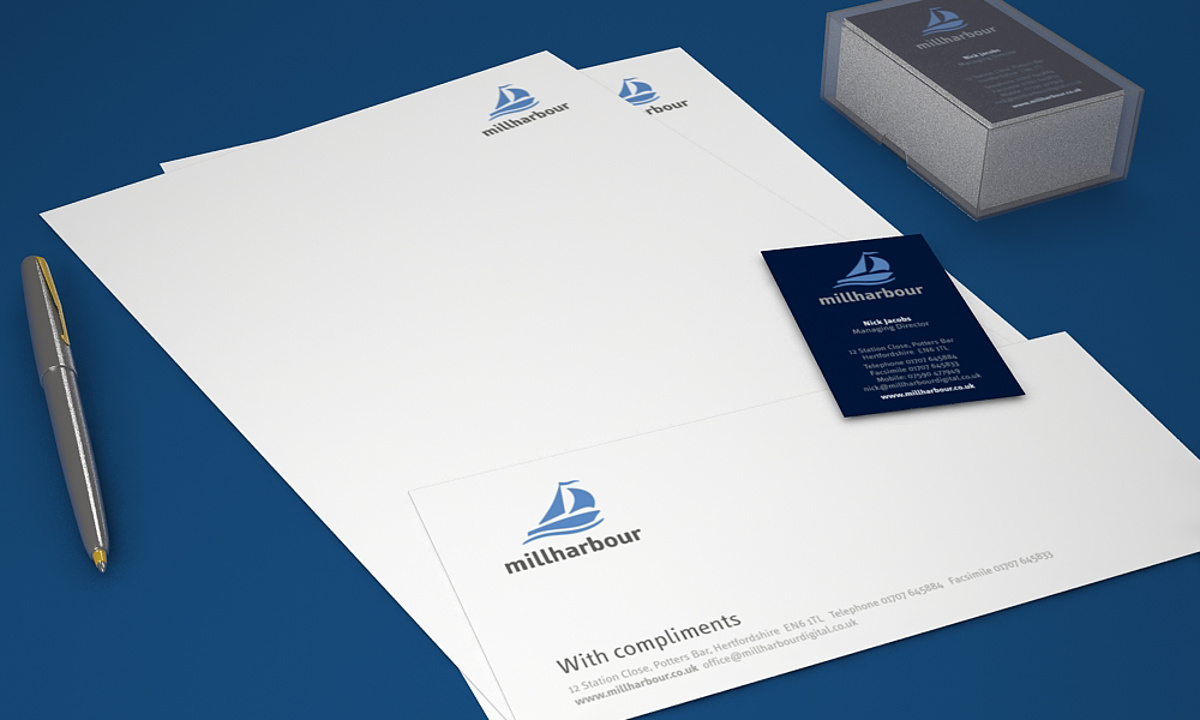 Millharbour Branding - Collection of printed Items