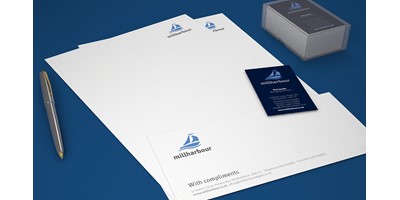 Millharbour Branding - Collection of printed Items