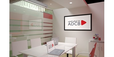 ADCB Exhibition Stand - Interior of one of the meeting rooms