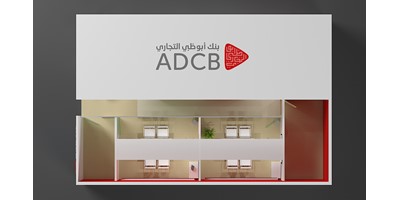 ADCB Exhibition Stand - Top view